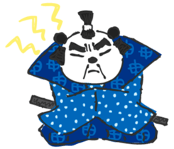 Mr. Panda Edo Style sticker #15042296