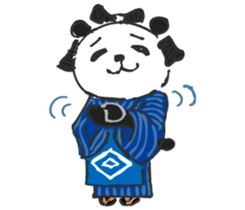 Mr. Panda Edo Style sticker #15042298