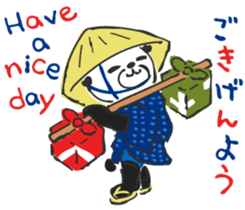 Mr. Panda Edo Style sticker #15042305