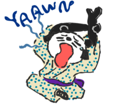 Mr. Panda Edo Style sticker #15042307