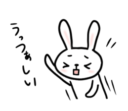 fukusima rabbit sticker. sticker #15042323