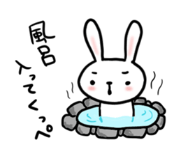 fukusima rabbit sticker. sticker #15042327