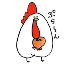 Daily Niwatori. sticker #15042575