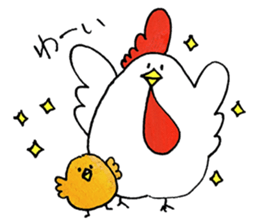 Daily Niwatori. sticker #15042581