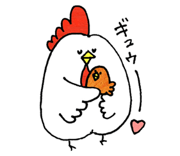 Daily Niwatori. sticker #15042598