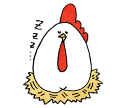 Daily Niwatori. sticker #15042601