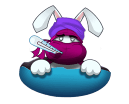 Cute Ninja Rabbit stickers (animated) sticker #15042791