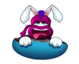 Cute Ninja Rabbit stickers (animated) sticker #15042798