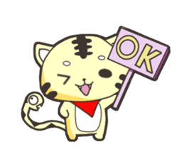 lion and snake sticker #15042974