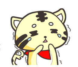 lion and snake sticker #15042978