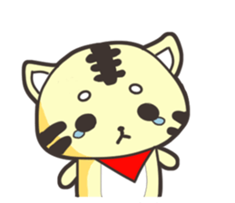 lion and snake sticker #15042979