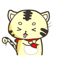 lion and snake sticker #15042995