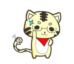 lion and snake sticker #15043000