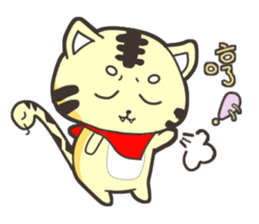 lion and snake sticker #15043001