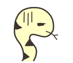 lion and snake sticker #15043011