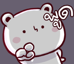 speaks bear sticker #15043207