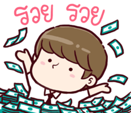 B'coz I Love You sticker #15043389