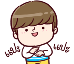 B'coz I Love You sticker #15043400