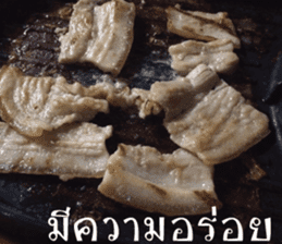 Hungry Thai street food sticker #15043703