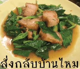 Hungry Thai street food sticker #15043711