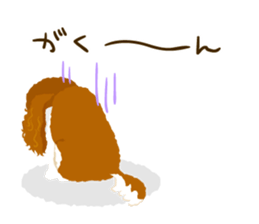 Cavalier King Charles Spaniel<Dog breed> sticker #15044092