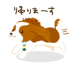 Cavalier King Charles Spaniel<Dog breed> sticker #15044099
