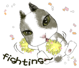 The beagle meets the little rabbit 2017 sticker #15044131