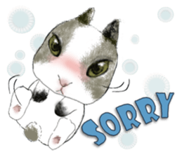 The beagle meets the little rabbit 2017 sticker #15044134