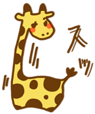 A Cute Giraffe2 sticker #15044180