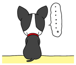 Boston terrier<Dog breed> sticker #15044321