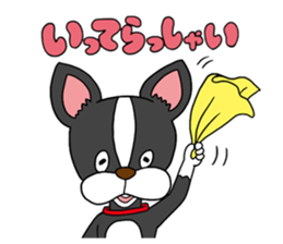 Boston terrier<Dog breed> sticker #15044330