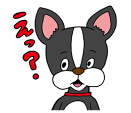 Boston terrier<Dog breed> sticker #15044343