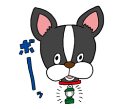 Boston terrier<Dog breed> sticker #15044352