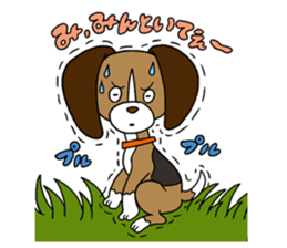 Beagle<Dog breed> sticker #15044581