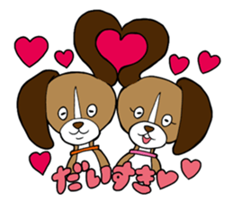 Beagle<Dog breed> sticker #15044582