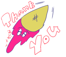 pink na soft sticker #15044606