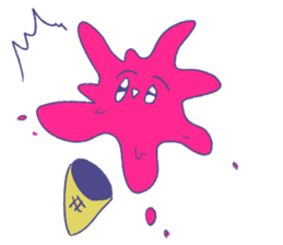 pink na soft sticker #15044609