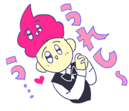 pink na soft sticker #15044613