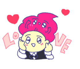 pink na soft sticker #15044615