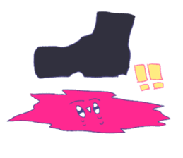 pink na soft sticker #15044631