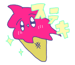 pink na soft sticker #15044632