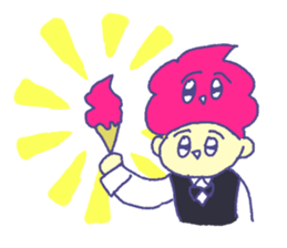 pink na soft sticker #15044633