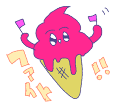 pink na soft sticker #15044639