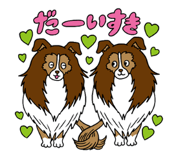 Shetland Sheepdog<Dog breed> sticker #15044851