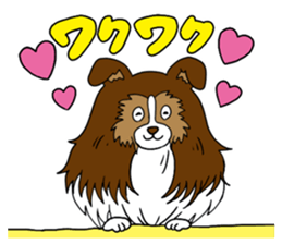 Shetland Sheepdog<Dog breed> sticker #15044853