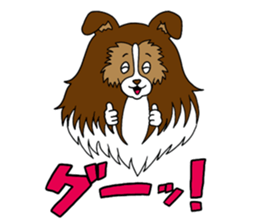 Shetland Sheepdog<Dog breed> sticker #15044869
