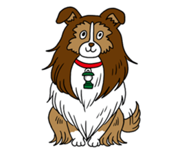 Shetland Sheepdog<Dog breed> sticker #15044875