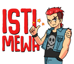 Gondes Pasar Kembang (Javanese Language) sticker #15045320