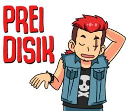 Gondes Pasar Kembang (Javanese Language) sticker #15045324