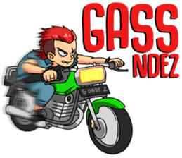 Gondes Pasar Kembang (Javanese Language) sticker #15045327